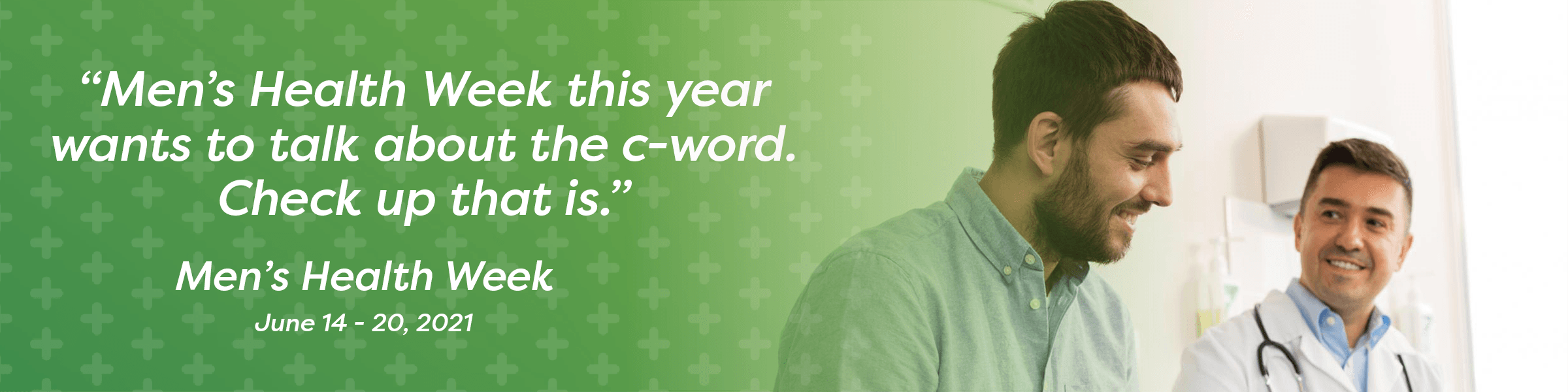 June is Men's Health Awareness Month